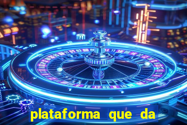 plataforma que da 30 reais para jogar